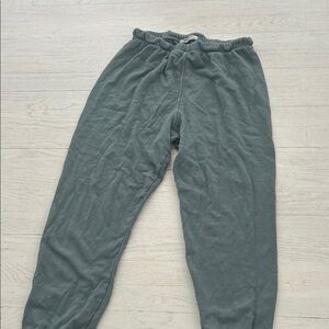 Teal sweatpants
